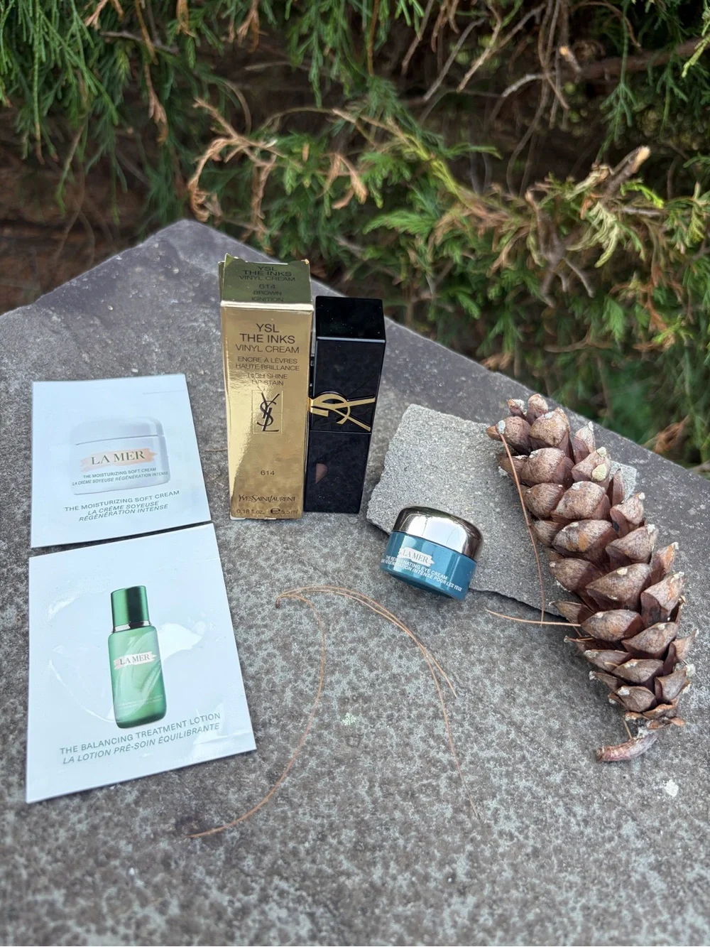 Yves Saint Laurent YSL The Inks Lipstick + La Mer Luxury Mini Bundle